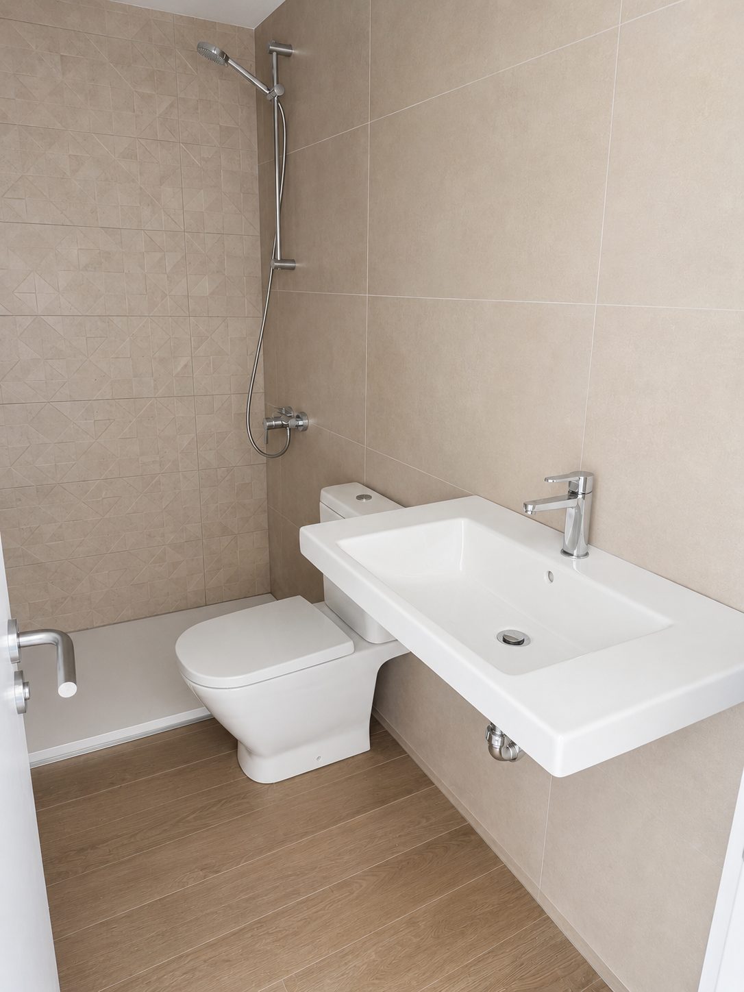 Baño del apartamento piloto