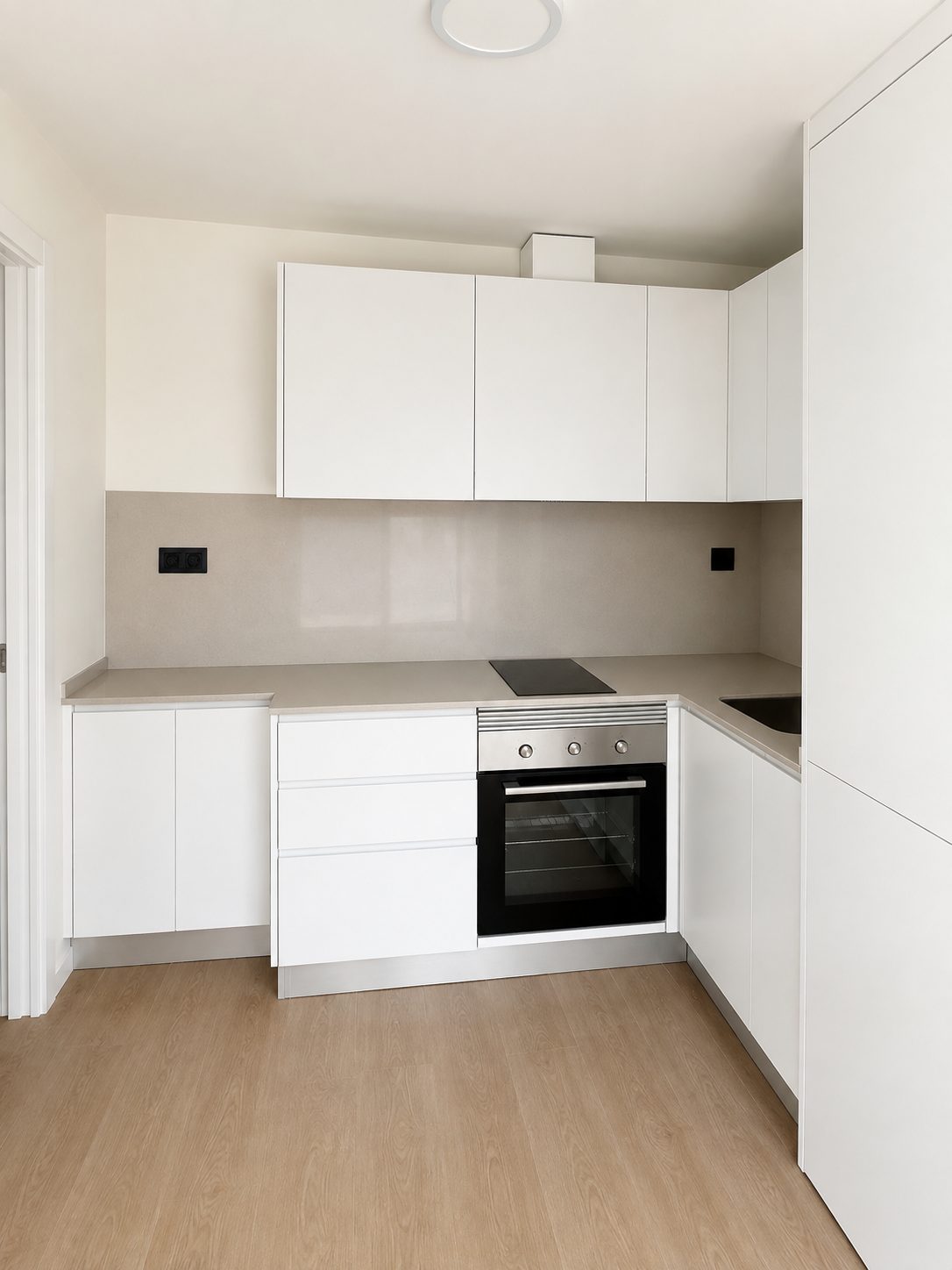 Cocina del apartamento piloto